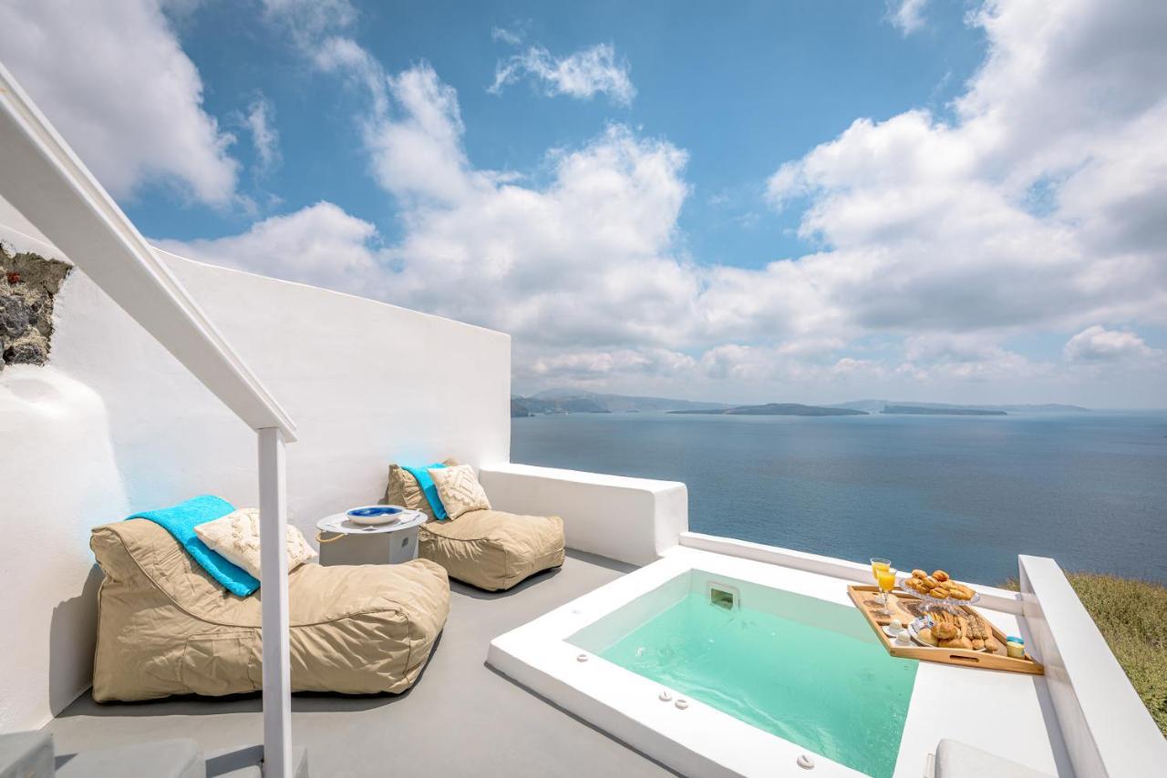 Amazing View Villa Oia With Jacuzzi Exterior photo